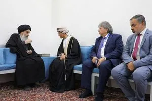 الثانية خلال شهر.. مبعوث الأمم المتحدة في العراق في منزل السيد السيستاني