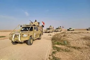 الحشد الشعبي يستولي على اسلحة ومتفجرات شرقي الفلوجة