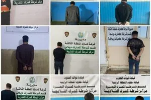 اعتقال 10 متهمين بحوزتهم مواد مخدرة في 4 محافظات