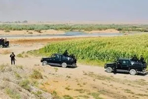 انطلاق عملية أمنية  من عدة محاور في جزيرة غرب تكريت