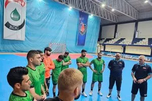 وطني اليد يكثف تدريباته في البصرة استعداداً للبطولة العربية