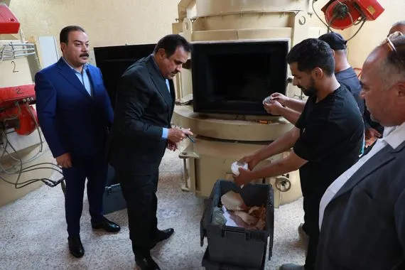 أقراص وكريستال سائل إتلاف 26 كغم من المخدرات في بغداد
