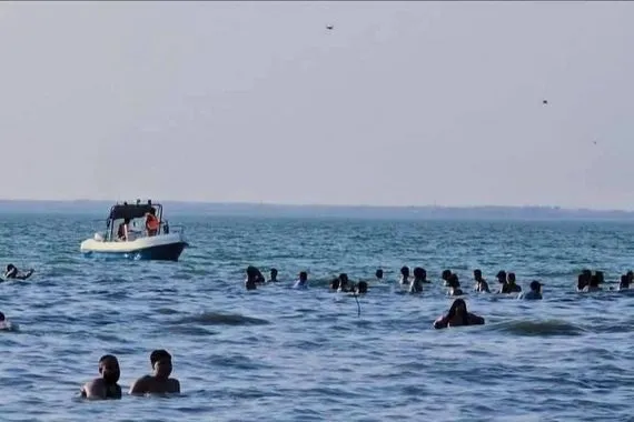 ارتفاع منسوب المياه يعيد الحياة جزئياً لبحيرة الحبانية وينعش السياحة فيها