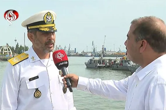 الأدميرال رزاقي يكشف أهداف مناورات الأمن البحري في بحر قزوين قناة العالم الاخبارية