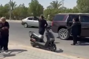 شرطة البصرة مطلق النار على المتظاهرين من حماية أحد الشخصيات