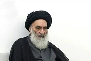 مراسيم تشييع عقيلة السيد السيستاني في كربلاء صور