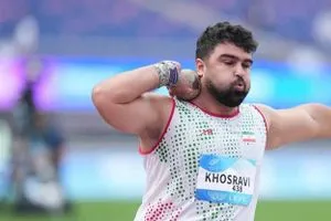 توج بـ الذهبية رباع كوردي إيراني يحطم الرقم العالمي القياسي برمي الثقل شفق نيوز