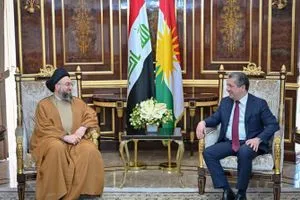 بارزاني والحكيم يبحثان القضايا العالقة بين الإقليم وبغداد وسبل تنفيذ الاتفاق النفطي الأخير وكالة بغداد اليوم الاخبارية