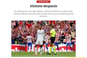 ريال مدريد صفعة أتلتيكو كانت الدرس الأول في طريق المجد