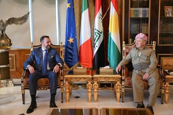 بارزاني وسفير إيطاليا يأملان بان تفضي الانتخابات الى تغييرات إيجابية في العراق وكالة بغداد اليوم الاخبارية
