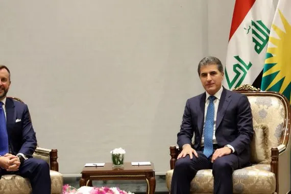 نيجيرفان بارزاني يبحث مع السفير الإيطالي التعاون وملفات إقليمية شفق نيوز