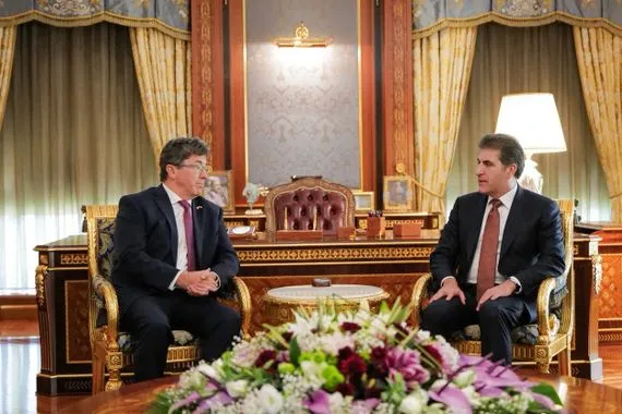 نيجيرفان بارزاني يدعو لتعزيز التعاون الاستثماري مع كندا شفق نيوز