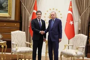 نيجيرفان بارزاني يغرد بعد لقائه أردوغان في أنقرة شفق نيوز