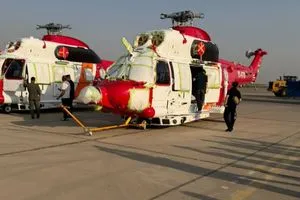 العراق يتسلم أول دفعة من الطائرات المروحية المستخدمة بعمليات الإنقاذ والإطفاء