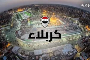 داخل مرقد الإمام الحسين الشيخ الكربلائي يلتقي نجل السيد السيستاني