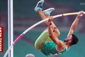 العراقي أمير صبيح يحصد فضية القفز بالزانة في دورة التضامن الإسلامي شفق نيوز