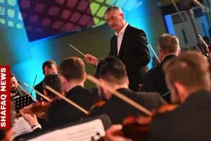 أربيل أوركسترا كوردستان تقدم باقة من الألحان الكوردية والعالمية صور شفق نيوز