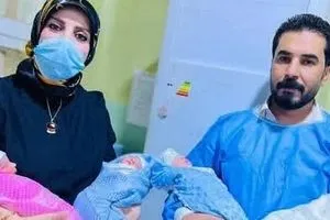 الفلوجة ولادة أربعة توائم ذكور بعملية قيصرية مبكرة شفق نيوز