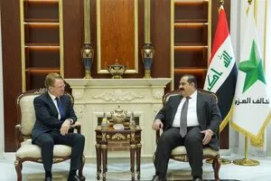 السامرائي يستقبل السفير الفرنسي ويؤكد أهمية تعزيز الحوار بين القوى للحفاظ على الاستقرار السياسي العراقي