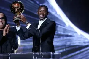 ديمبيلي كنت أعلم بأنني سأتوج بالكرة الذهبية