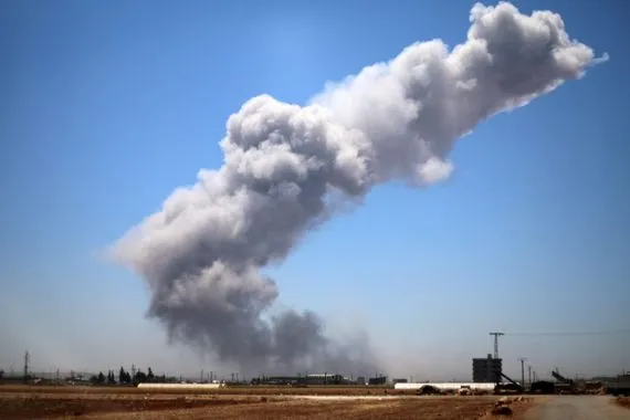 سوريا انفجار ضخم في ريف إدلب الشمالي