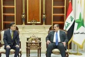 السامرائي يلتقي السفير الياباني مباحثات حول مستجدات المنطقة وانعكاساتها على التنمية