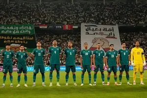 العراق بالزي الأخضر بمواجهة الجزائر في كأس العرب شفق نيوز