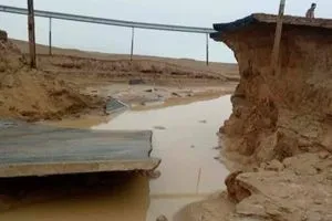 سيول غزيرة تضرب ديالى إغلاق طرق وغرق شوارع بالمياه صور شفق نيوز