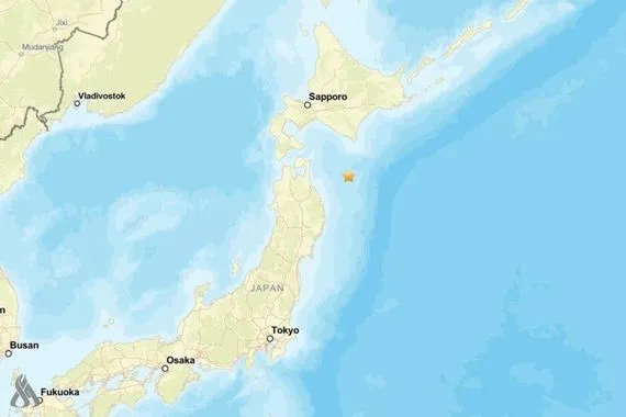 زلزال بقوة 6 7 درجات يضرب شمال شرقي اليابان وكالة الانباء العراقية واع