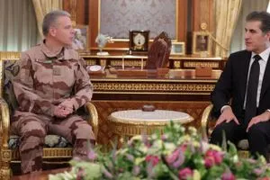 نيجيرفان بارزاني يبحث مع وفد عسكري فرنسي الوضع الأمني في المنطقة شفق نيوز