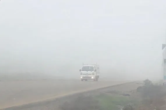 الانواء الجوية تحذر من انعدام الرؤية صباح الاثنين بسبب الضباب