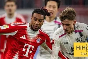 الشوط الأول تعادلي إيجابي بين بايرن ميونخ وماينز