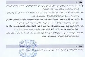 المفوضية تنشر قرار مجلس المفوضين الخاص بشغر أحد مقاعد مجلس النواب وكالة الانباء العراقية واع