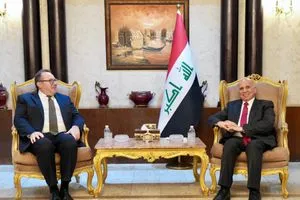 فؤاد حسين والقائم بأعمال السفارة الأميركية يبحثان التعاون المشترك بين البلدين