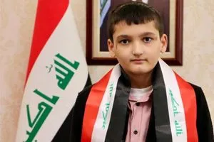 بالصور لحظة إعادة الطفل العراقي المختطف لدى داعش منذ 2014