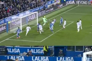 صور منقذ الريال الأول أمام ألافيس