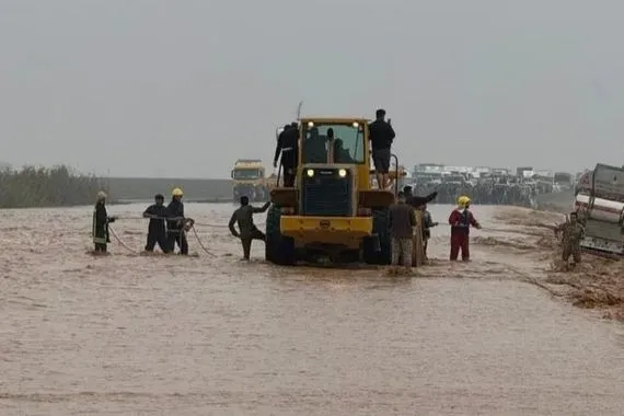 أعنف موجات السيول خلال السنوات الأخيرة
300 عائلة خارج منازلها بسبب سيول شرقي كركوك