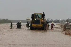 أعنف موجات السيول خلال السنوات الأخيرة
300 عائلة خارج منازلها بسبب سيول شرقي كركوك