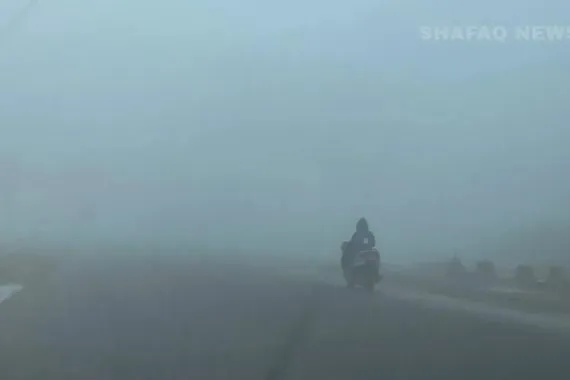 نهاية الأسبوع انتهاء موجة الضباب تعقبها كتلة هوائية شديدة البرودة تجتاح العراق شفق نيوز