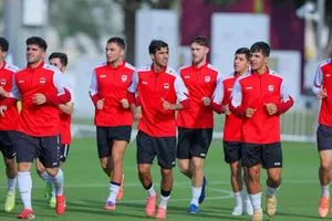 تشكيلة الأولمبي العراقي لمواجهة السعودية في نهائي خليجي الدوحة شفق نيوز