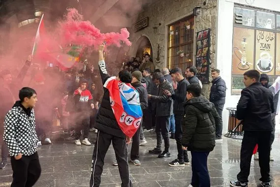 أهالي زاخو يحتفلون بالإنجاز العالمي صور وفيديو شفق نيوز