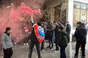 أهالي زاخو يحتفلون بالإنجاز العالمي صور وفيديو شفق نيوز