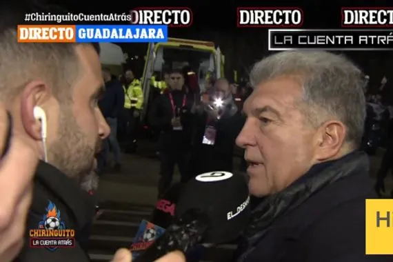 ماذا قال لابورتا بعد فوز برشلونة على غوادالاخارا