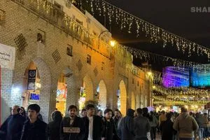 أربيل تستقبل 2026 بأجواء احتفالية وتجمعات سياحية ضخمة صور شفق نيوز