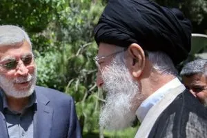 بخط يده خامنئي يشيد بـ أبو مهدي المهندس برسالة تعزية سليماني شفق نيوز