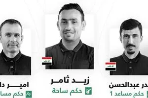 صافرة عراقية تقود مباراة اليابان وسوريا شفق نيوز