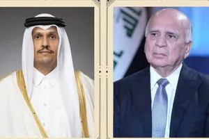 تشديد على أمن المنطقة العراق يبحث مع قطر التطورات في إيران واليمن وحلب شفق نيوز