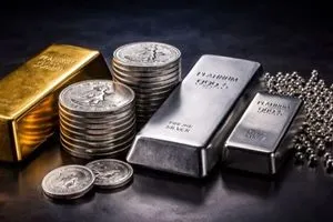 المعادن النفيسة تحافظ على مكاسبها الاسبوعية رغم انخفاضها