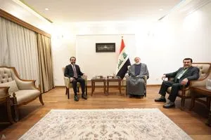 الشيخ حمودي يؤكد للحلبوسي ضرورة تحمل جميع القوى مسؤولياتها في تجاوز التحديات وكالة الانباء العراقية واع
