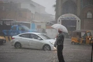 طقس العراق أمطار رعدية وارتفاع في درجات الحرارة